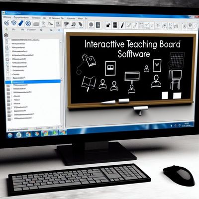 Interactive Teaching Board Software Compatible with All Windows Black or OEM Compatible